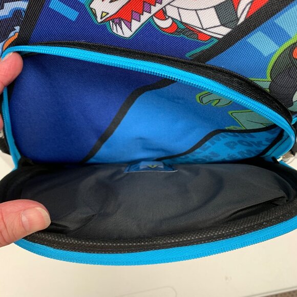 Pokemon Pikachu Backpack Kids 17-Inch Flashing Lights Trading Card Pack Bioworld - Picture 6 of 7